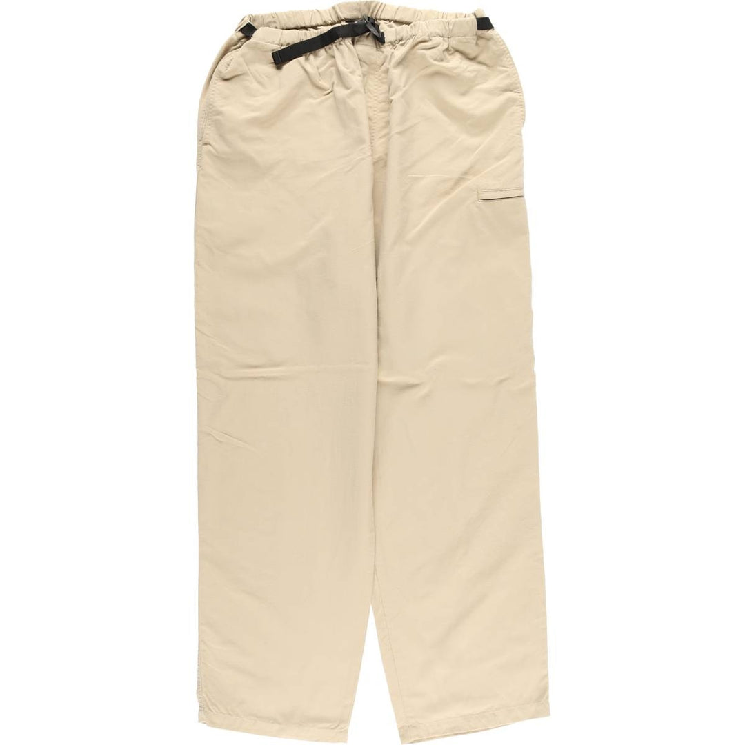 2000'S Patagonia Climbing Pants 55022SP01 Nylon Crinkle Pants, Men's Size L Nylon Beige type Vintage Second Hand
