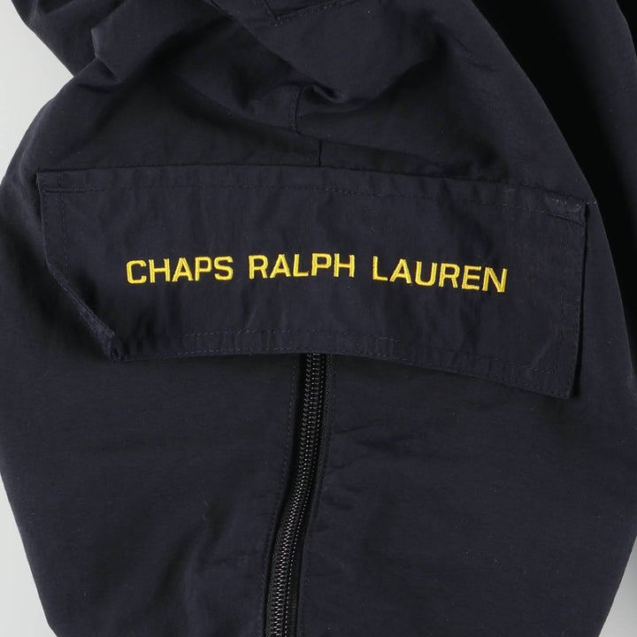 Ralph Lauren CHAPS chaps nylon pants, men's size L Nylon navy blue type Vintage Second Hand