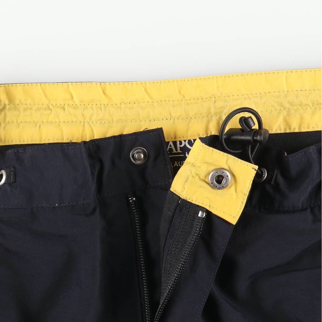 Ralph Lauren CHAPS chaps nylon pants, men's size L Nylon navy blue type Vintage Second Hand