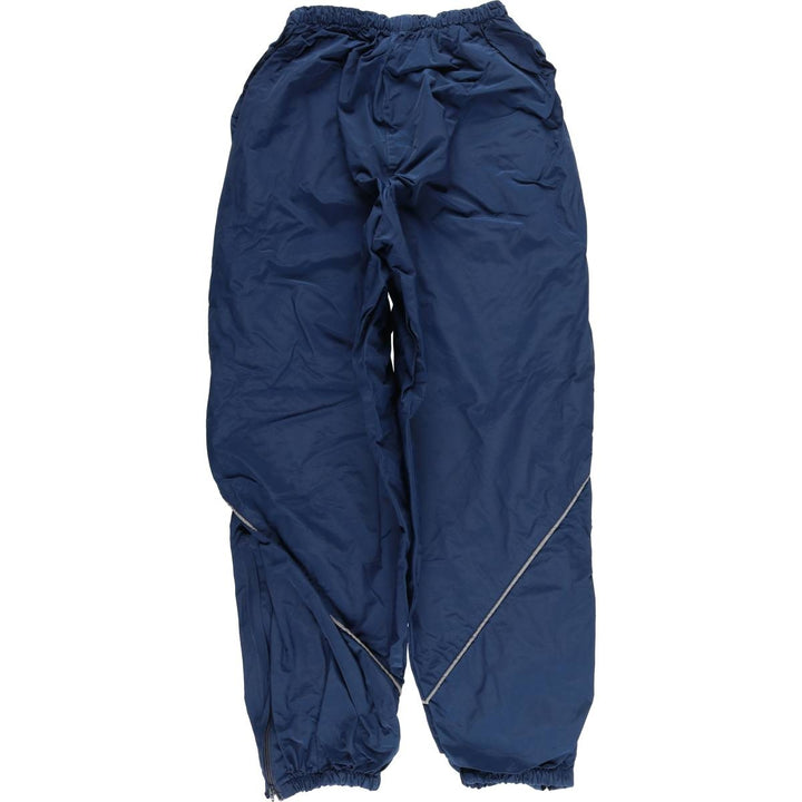 Authentic 2000'S US military SKILCRAFT PANTS AF PTU training pants, nylon, crinkly, made in the USA, men's size L Nylon navy blue type Vintage Second Hand