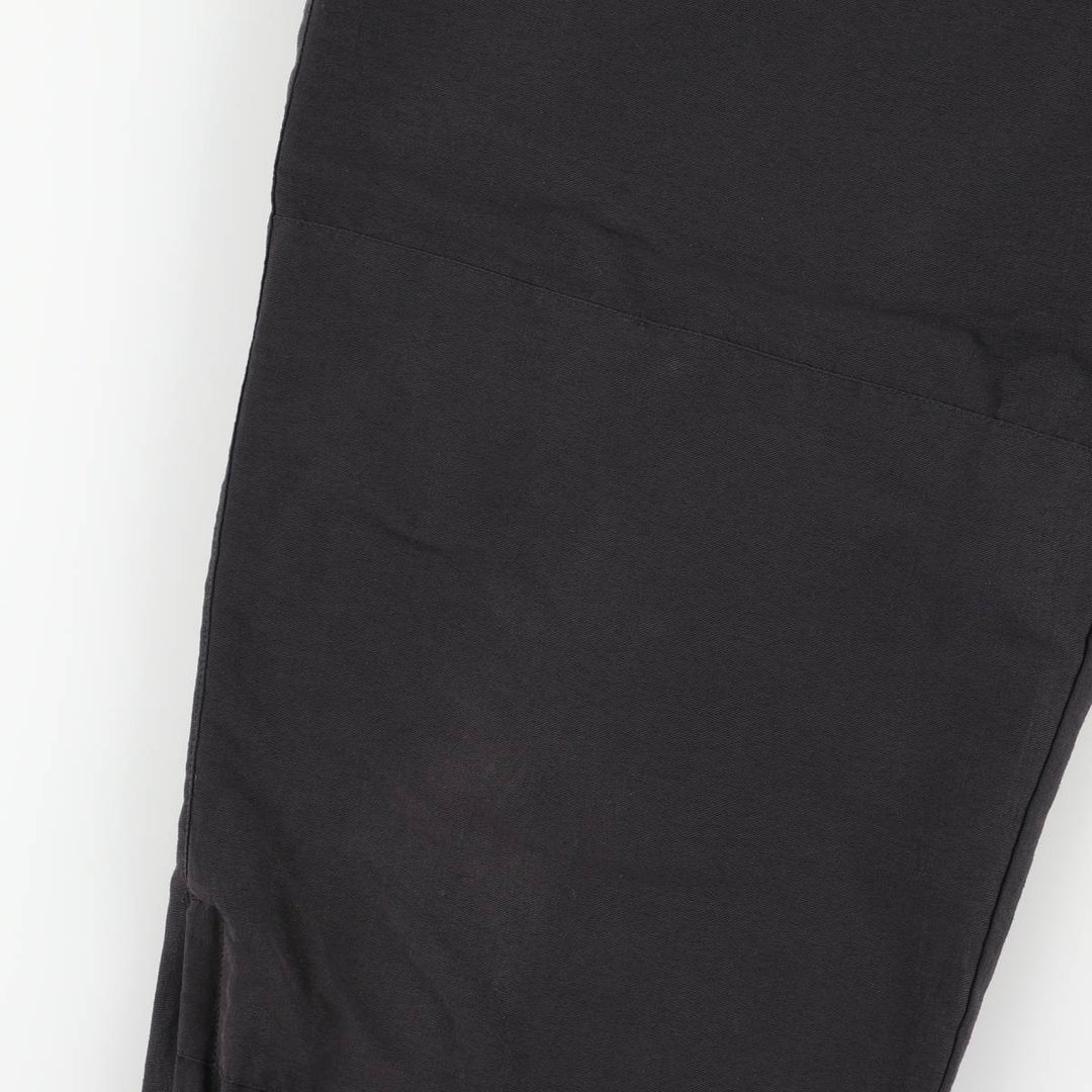2000'S US Military PFU Training Pants, Nylon, Shaka Shaka Pants, Men's Size L Nylon black type Vintage Second Hand