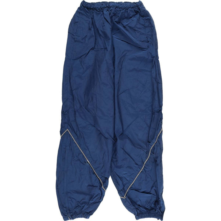 2000'S US Military PTU Training Pants, Nylon, Shaka Shaka Pants, Made in USA, Men's Size M Nylon navy blue type Vintage Second Hand