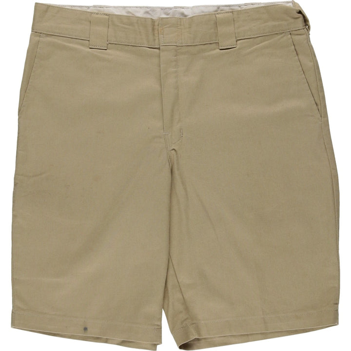 Dickies Relaxed Fit FLEX Work Shorts, Men's, Size W36 polyester Beige type Vintage Second Hand
