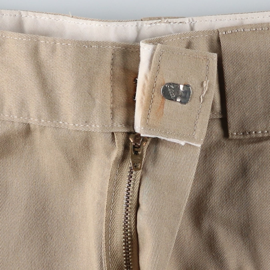 Dickies Relaxed Fit FLEX Work Shorts, Men's, Size W36 polyester Beige type Vintage Second Hand