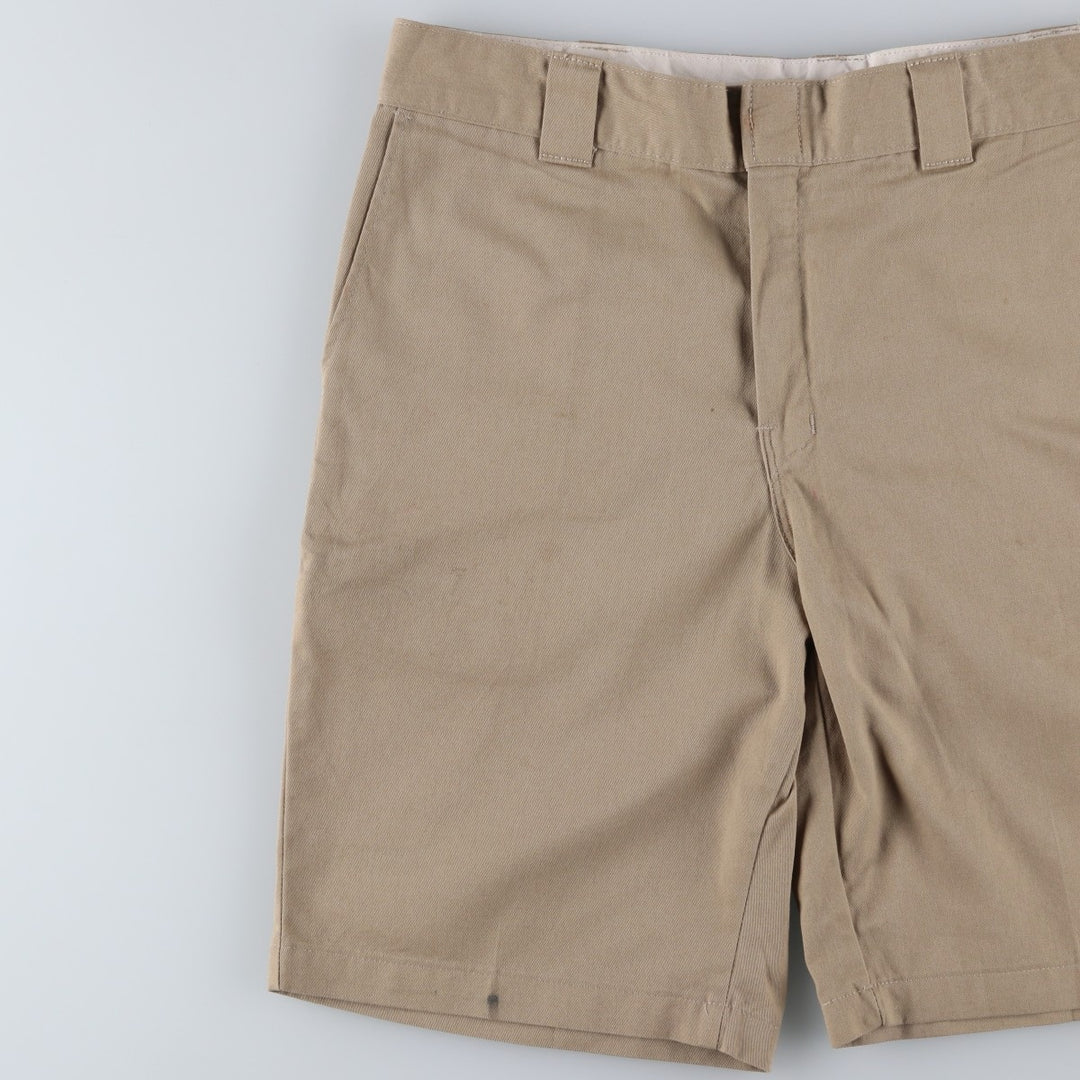 Dickies Relaxed Fit FLEX Work Shorts, Men's, Size W36 polyester Beige type Vintage Second Hand