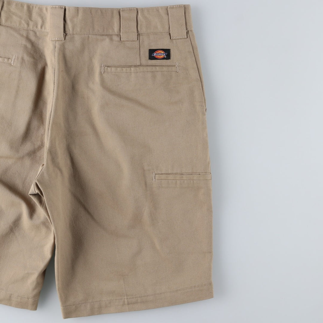 Dickies Relaxed Fit FLEX Work Shorts, Men's, Size W36 polyester Beige type Vintage Second Hand