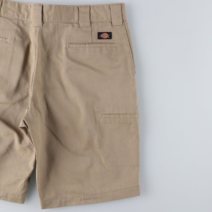 Dickies Relaxed Fit FLEX Work Shorts, Men's, Size W36 polyester Beige type Vintage Second Hand
