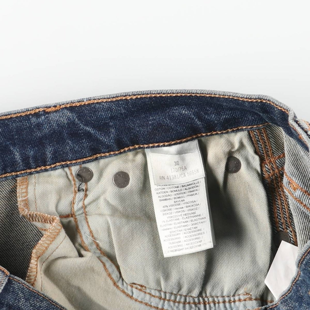Ralph Lauren Polo Ralph Lauren Skinny Denim Pants Women's XL (W31) cotton blue type Vintage Second Hand