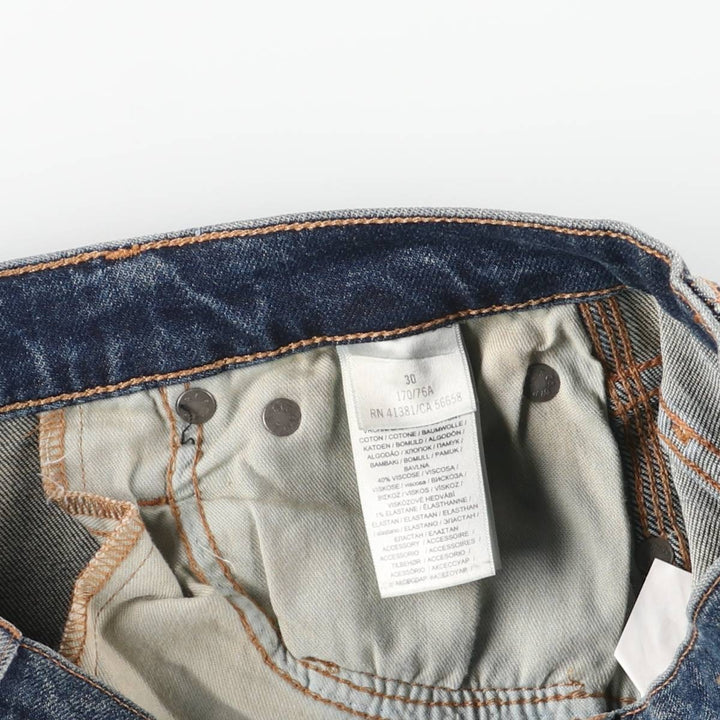 Ralph Lauren Polo Ralph Lauren Skinny Denim Pants Women's XL (W31) cotton blue type Vintage Second Hand