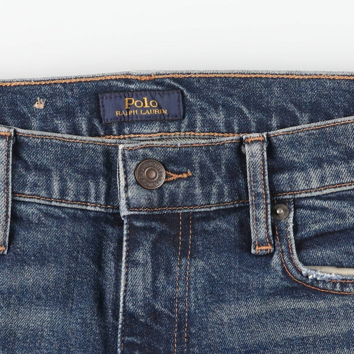 Ralph Lauren Polo Ralph Lauren Skinny Denim Pants Women's XL (W31) cotton blue type Vintage Second Hand