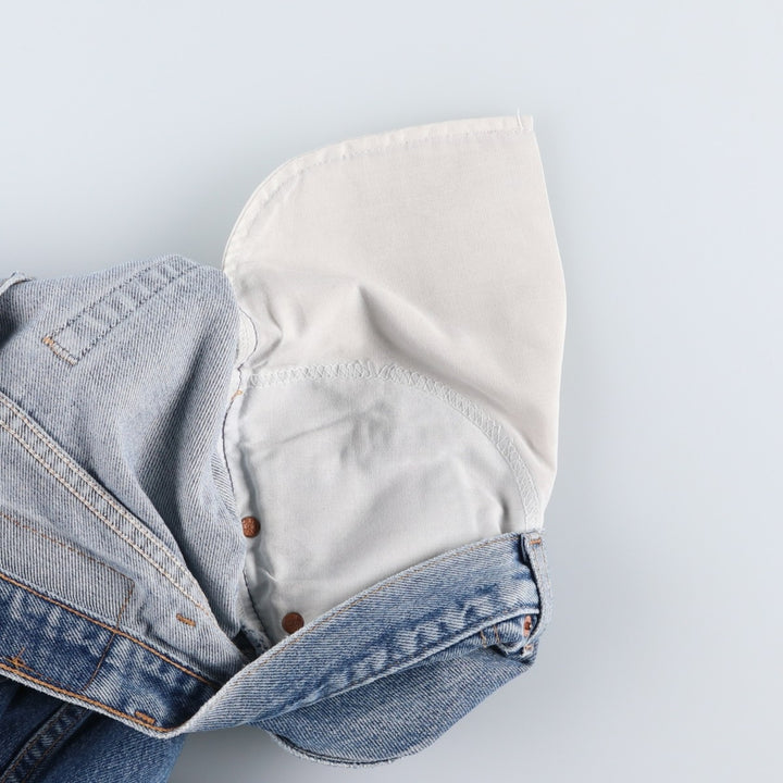 2000'S Levi's 550 Relaxed Fit Tapered Denim Pants, Made in USA, Women's XL (W32) cotton blue type Vintage Second Hand