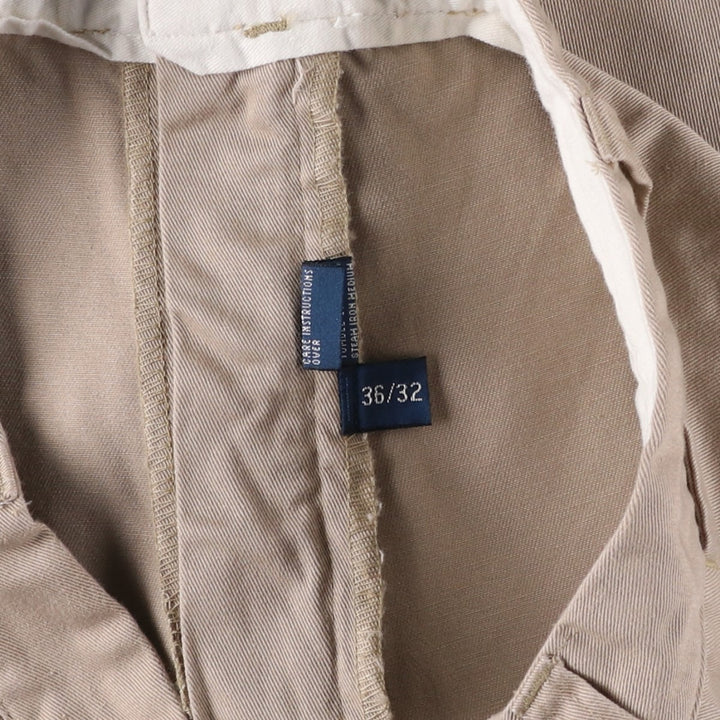 Ralph Lauren POLO by Ralph Lauren PHILIP PANT Chino pants for men, W35 equivalent cotton Beige type Vintage Second Hand