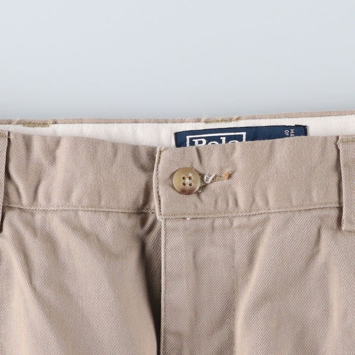 Ralph Lauren POLO by Ralph Lauren PHILIP PANT Chino pants for men, W35 equivalent cotton Beige type Vintage Second Hand