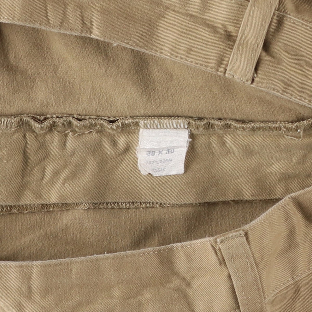 Ralph Lauren Polo Hammond Pant, two-pleat chino pants, men's size W36. cotton Beige type Vintage Second Hand