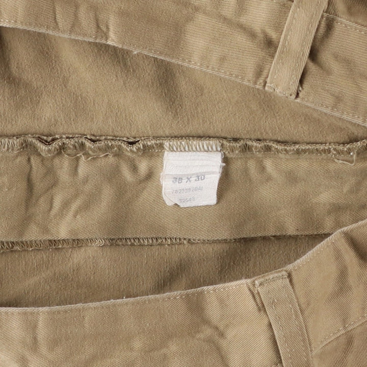 Ralph Lauren Polo Hammond Pant, two-pleat chino pants, men's size W36. cotton Beige type Vintage Second Hand