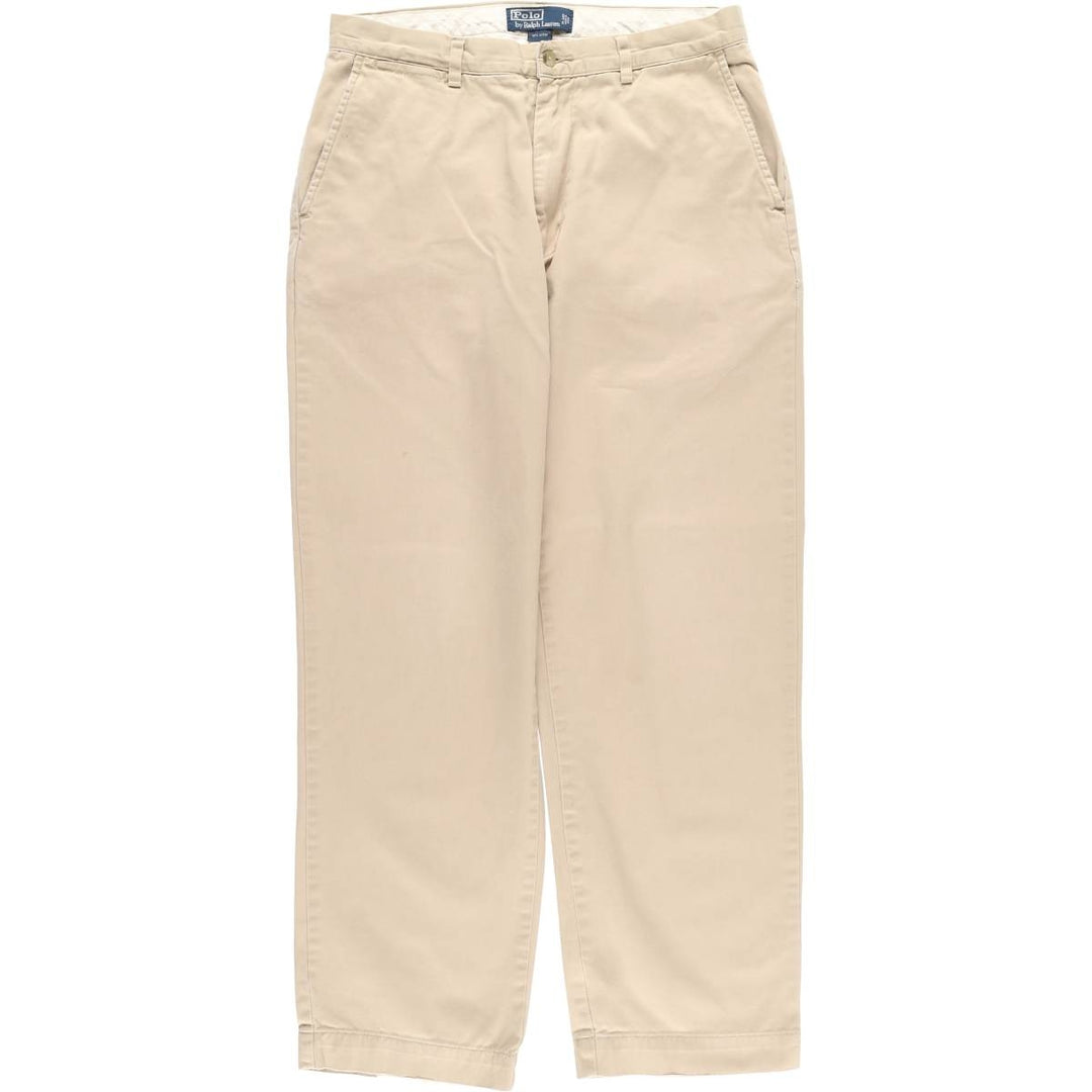 Ralph Lauren POLO by Ralph Lauren Chino Pants Men's W33 equivalent cotton Beige type Vintage Second Hand