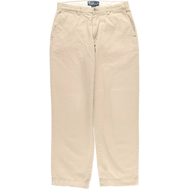 Ralph Lauren POLO by Ralph Lauren Chino Pants Men's W33 equivalent cotton Beige type Vintage Second Hand