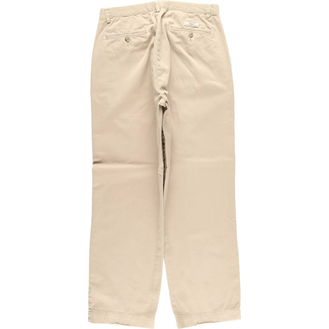 Ralph Lauren POLO by Ralph Lauren Chino Pants Men's W33 equivalent cotton Beige type Vintage Second Hand