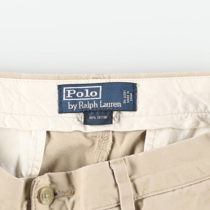 Ralph Lauren POLO by Ralph Lauren Chino Pants Men's W33 equivalent cotton Beige type Vintage Second Hand