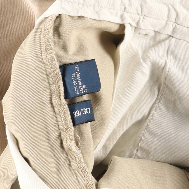 Ralph Lauren POLO by Ralph Lauren Chino Pants Men's W33 equivalent cotton Beige type Vintage Second Hand