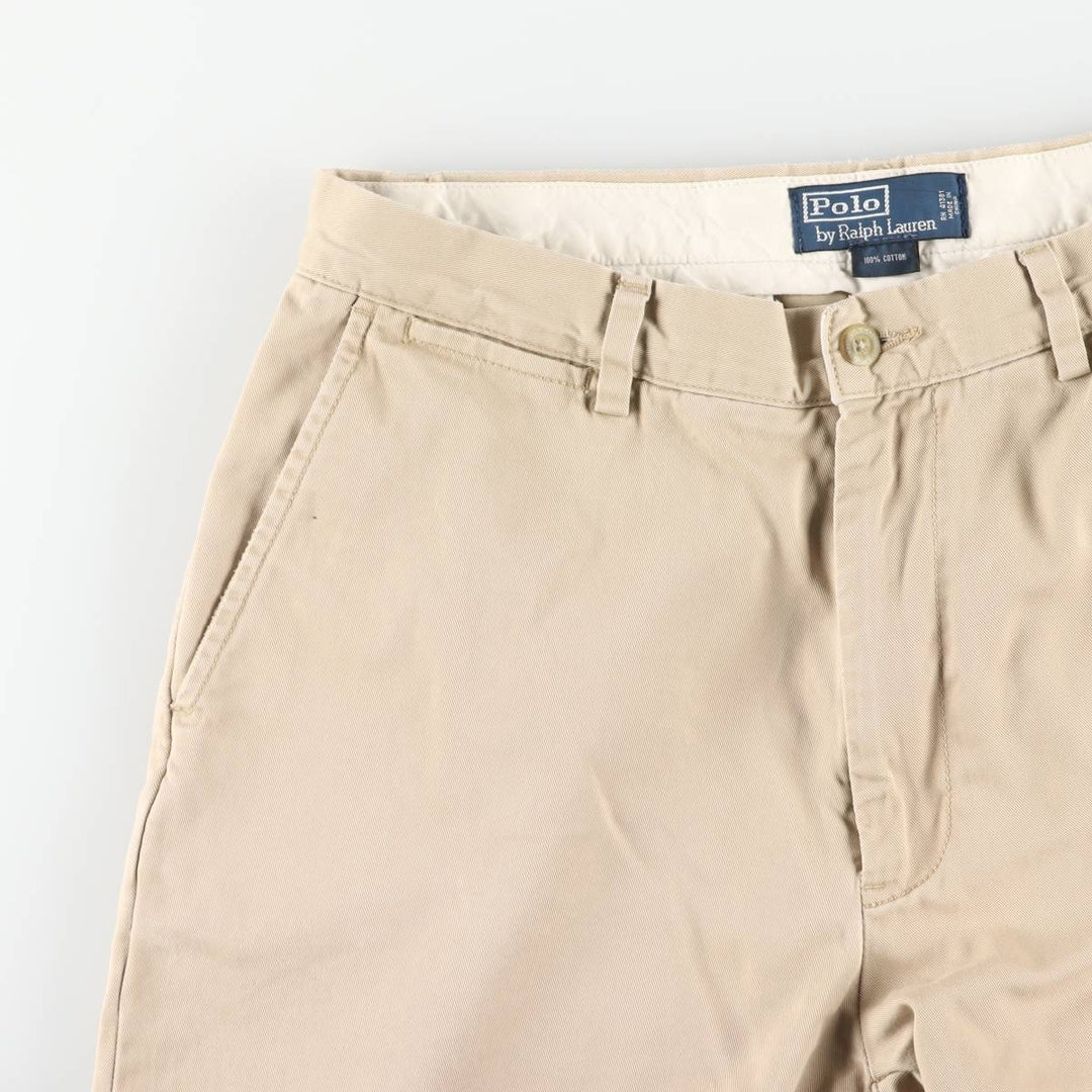 Ralph Lauren POLO by Ralph Lauren Chino Pants Men's W33 equivalent cotton Beige type Vintage Second Hand