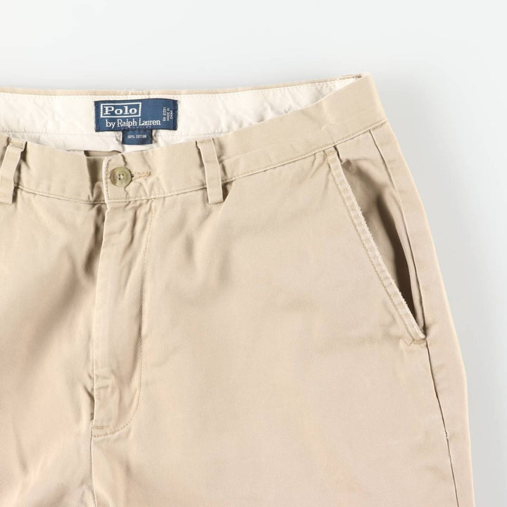 Ralph Lauren POLO by Ralph Lauren Chino Pants Men's W33 equivalent cotton Beige type Vintage Second Hand