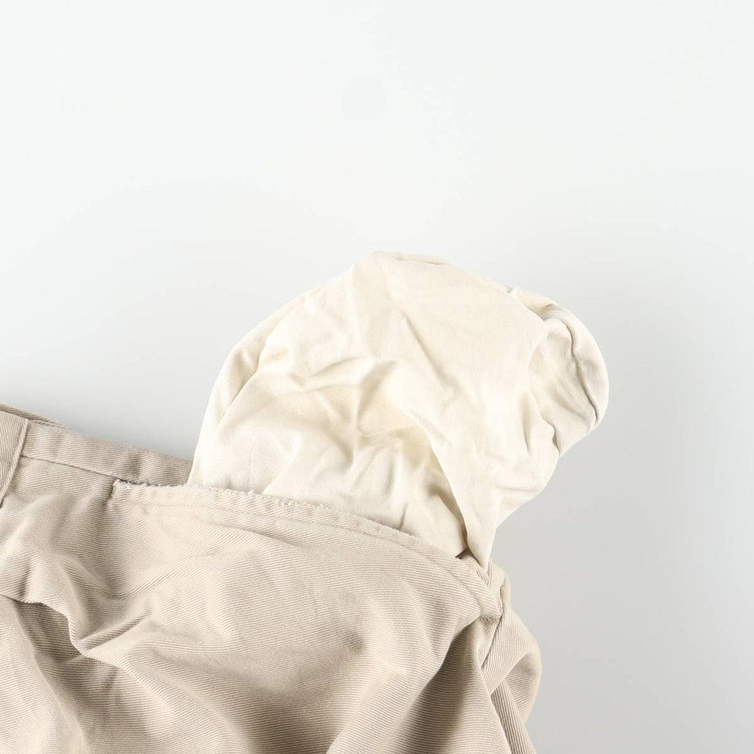 Ralph Lauren POLO by Ralph Lauren ANDREW PANT Two-pleat chino pants for men, equivalent to W33 cotton Beige type Vintage Second Hand