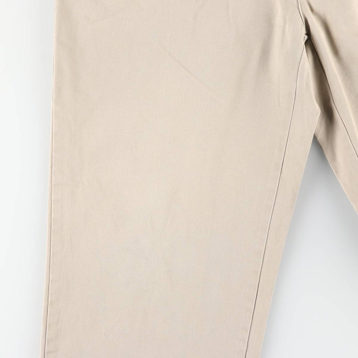Ralph Lauren POLO by Ralph Lauren ANDREW PANT Two-pleat chino pants for men, equivalent to W33 cotton Beige type Vintage Second Hand