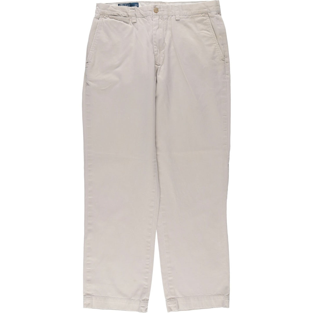 Ralph Lauren POLO by Ralph Lauren PROSPECT PANT chino pants, men's size W31 cotton ivory Vintage Second Hand