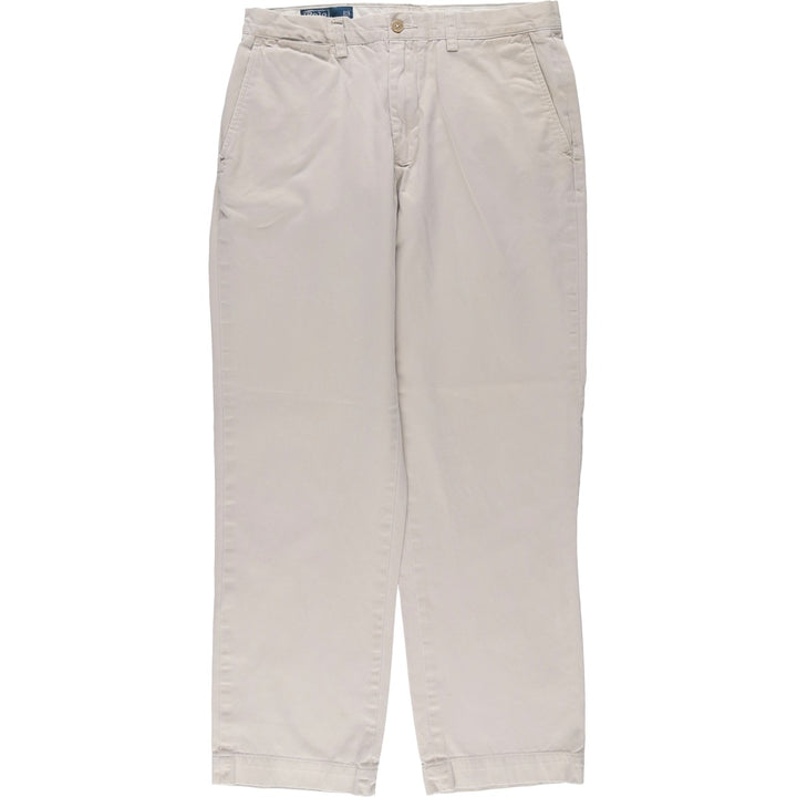 Ralph Lauren POLO by Ralph Lauren PROSPECT PANT chino pants, men's size W31 cotton ivory Vintage Second Hand