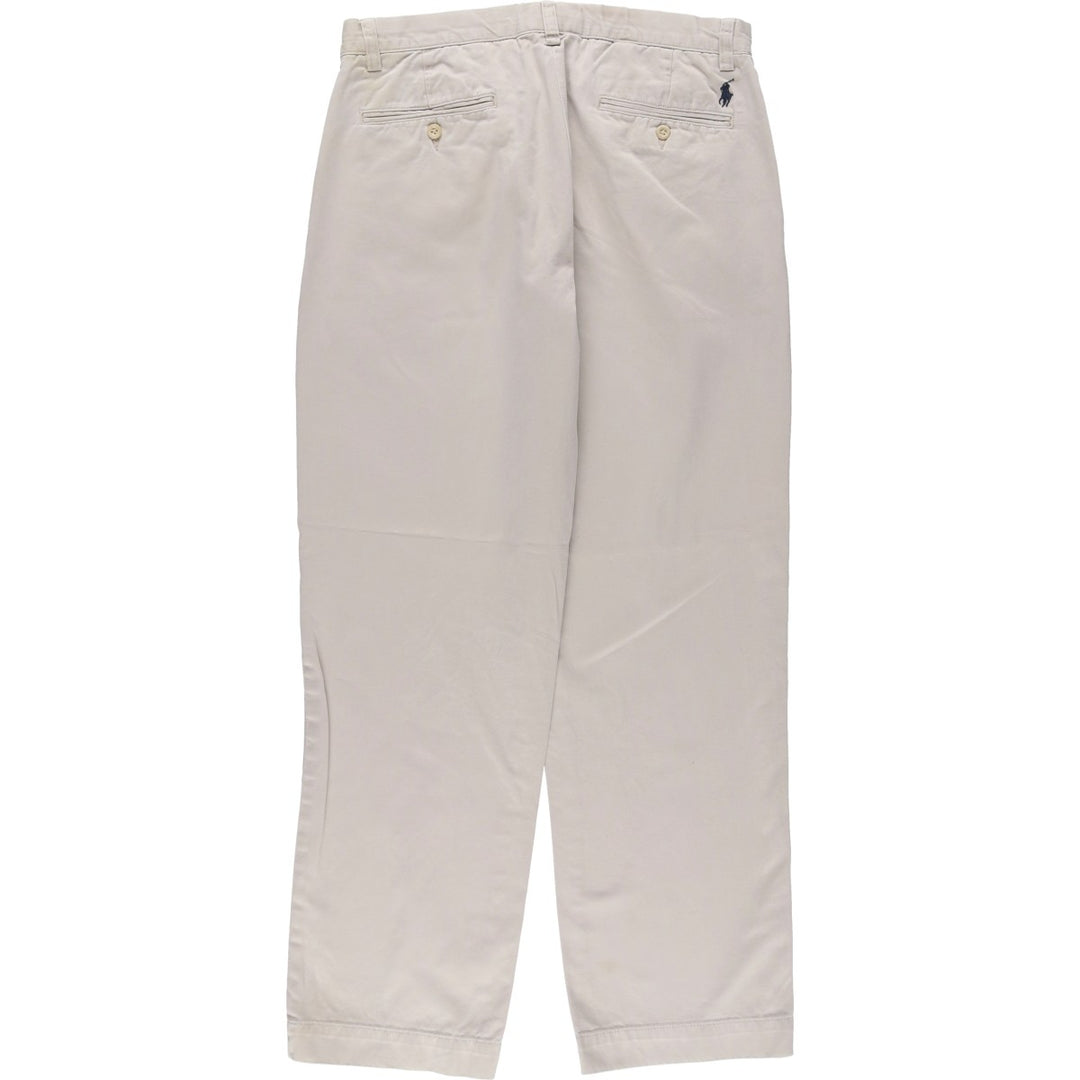 Ralph Lauren POLO by Ralph Lauren PROSPECT PANT chino pants, men's size W31 cotton ivory Vintage Second Hand