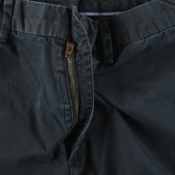 Ralph Lauren POLO RALPH LAUREN STRETCH CLASSIC FIT CHINO PANTS, MEN'S, W34 cotton black type Vintage Second Hand