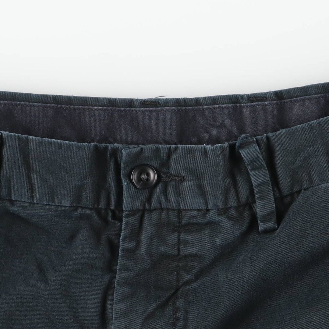Ralph Lauren POLO RALPH LAUREN STRETCH CLASSIC FIT CHINO PANTS, MEN'S, W34 cotton black type Vintage Second Hand