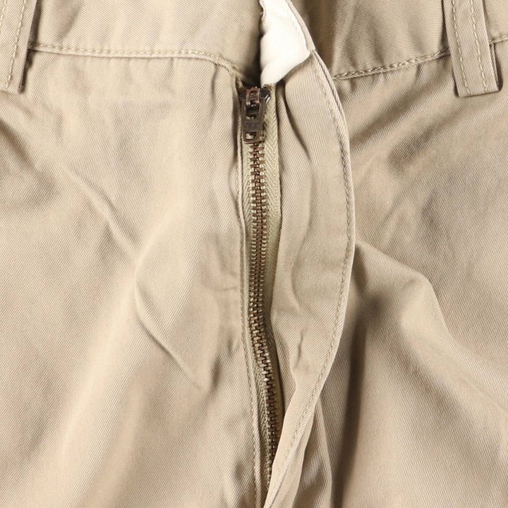 Ralph Lauren POLO by Ralph Lauren PROSPECT PANT Chino pants for men, equivalent to w35 cotton Beige type Vintage Second Hand