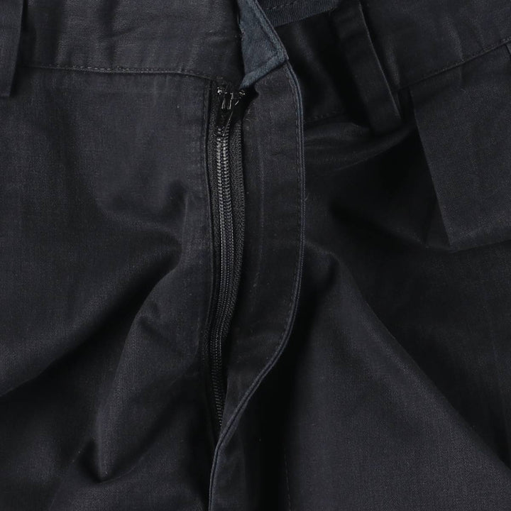 Ralph Lauren POLO GOLF two-pleat chino pants, men's size W35 unclear black type Vintage Second Hand