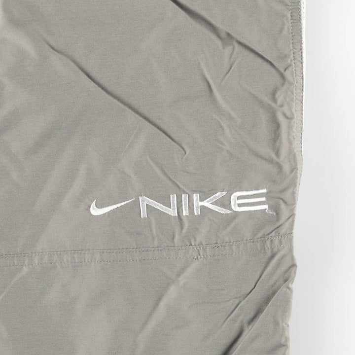 00'S Nike Nylon Pants, Shaka Shaka Pants, Men's L size Nylon Khaki type sage green Vintage Second Hand