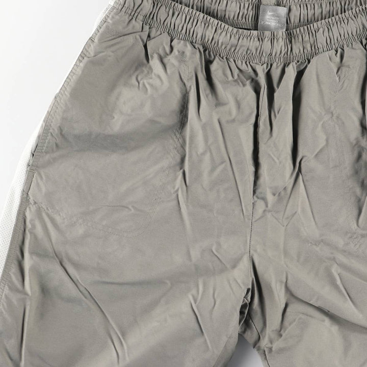 00'S Nike Nylon Pants, Shaka Shaka Pants, Men's L size Nylon Khaki type sage green Vintage Second Hand