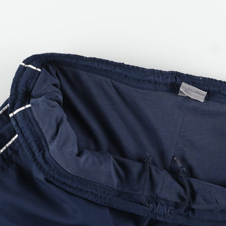 00'S Nike Warm-up Pants, Nylon Pants, Rustling Pants, Men's M Size polyester navy blue type Vintage Second Hand