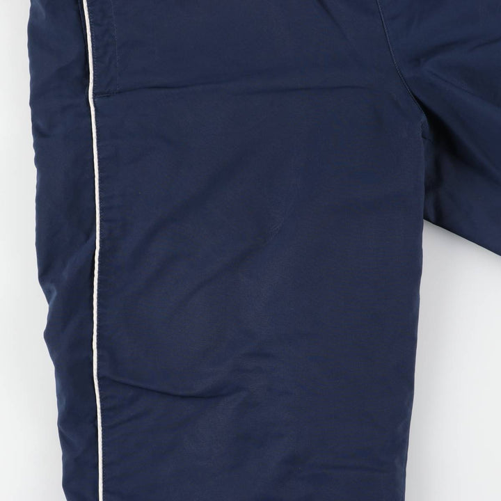 00'S Nike Warm-up Pants, Nylon Pants, Rustling Pants, Men's M Size polyester navy blue type Vintage Second Hand