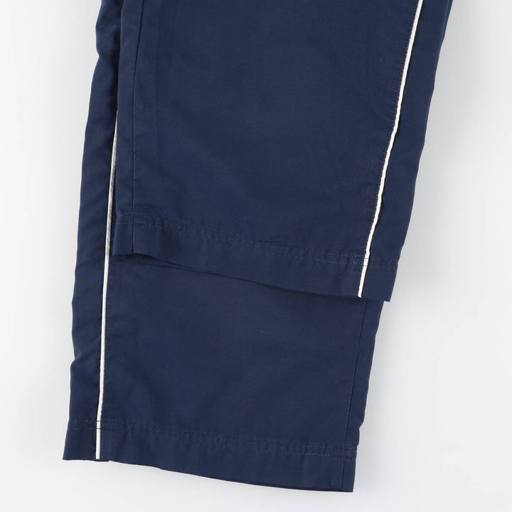 00'S Nike Warm-up Pants, Nylon Pants, Rustling Pants, Men's M Size polyester navy blue type Vintage Second Hand