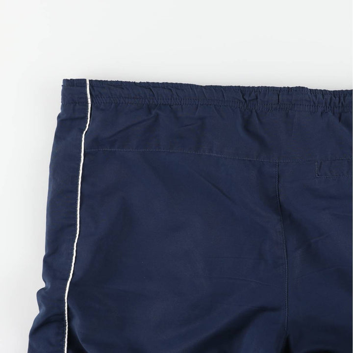 00'S Nike Warm-up Pants, Nylon Pants, Rustling Pants, Men's M Size polyester navy blue type Vintage Second Hand