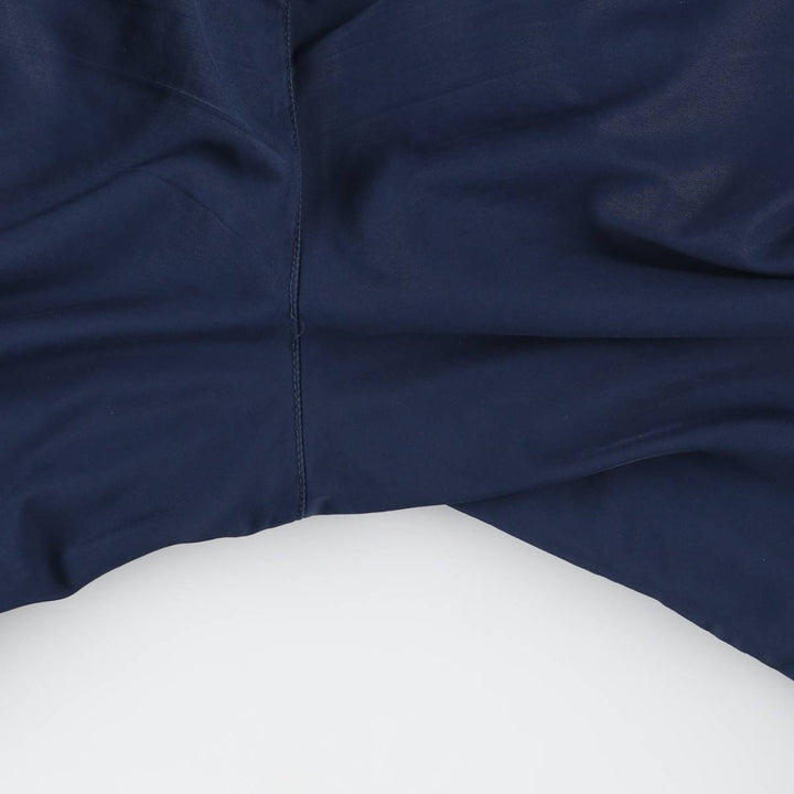 00'S Nike Warm-up Pants, Nylon Pants, Rustling Pants, Men's M Size polyester navy blue type Vintage Second Hand