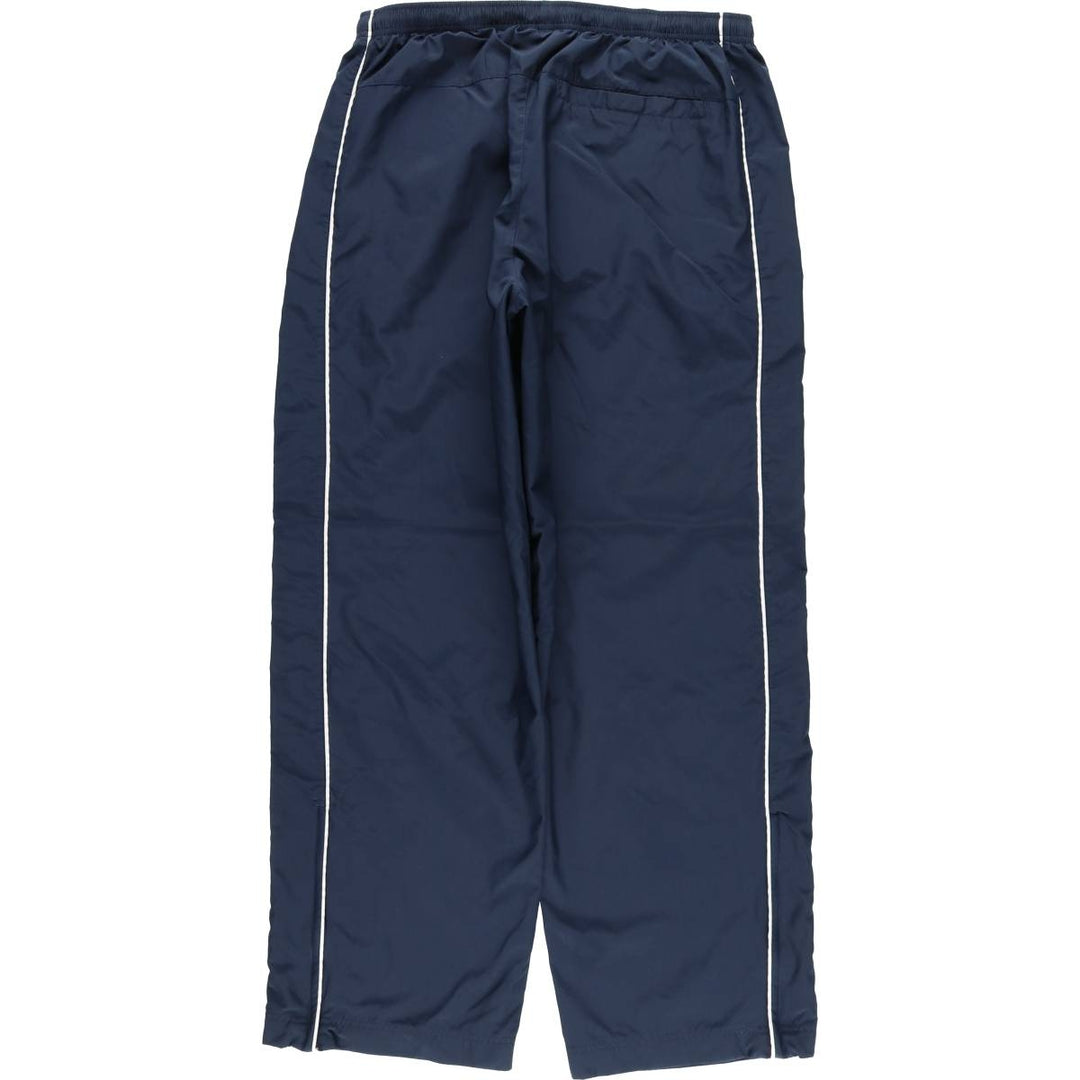 Nike warm-up pants, nylon pants, crinkle pants, men's size XL polyester navy blue type Vintage Second Hand