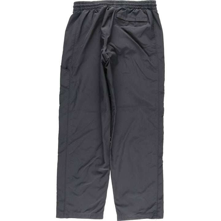 00'S Nike Warm-up Pants, Nylon Pants, Rustling Pants, Men's Size L polyester Charcoal Vintage Second Hand