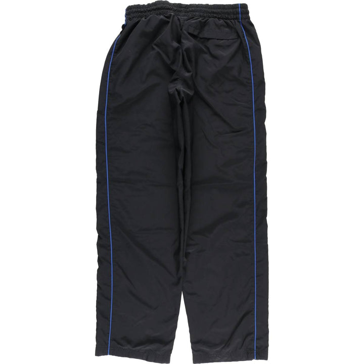 00'S Nike Warm-up Pants, Nylon Pants, Rustling Pants, Men's Size L polyester black type Vintage Second Hand