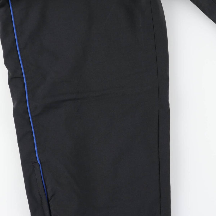 00'S Nike Warm-up Pants, Nylon Pants, Rustling Pants, Men's Size L polyester black type Vintage Second Hand