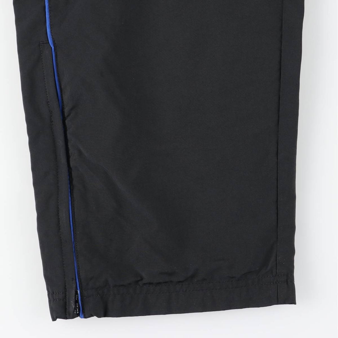 00'S Nike Warm-up Pants, Nylon Pants, Rustling Pants, Men's Size L polyester black type Vintage Second Hand