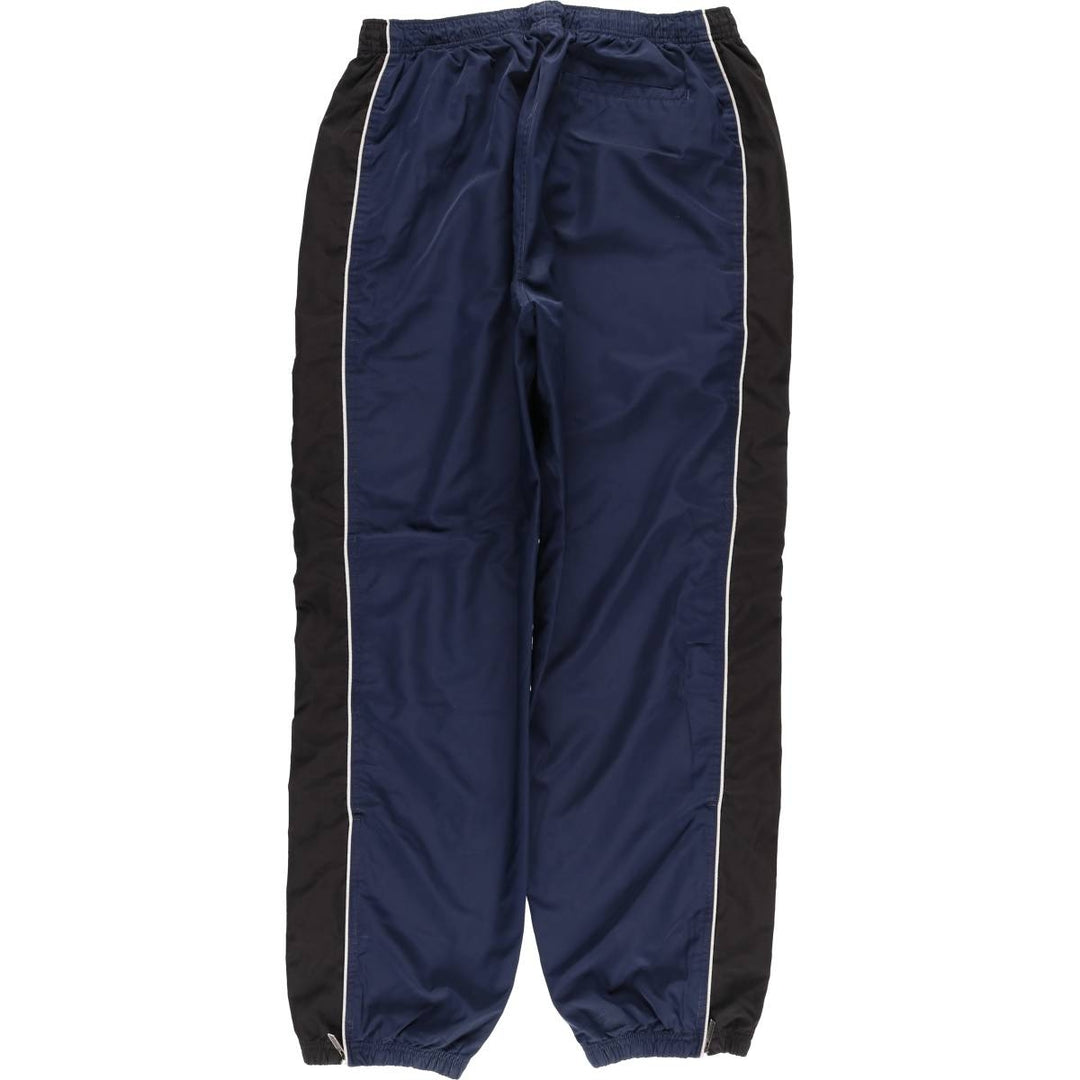 Reebok Warm-Up Pants, Nylon, Shaka Shaka Pants, Men's Size L polyester navy blue type Vintage Second Hand