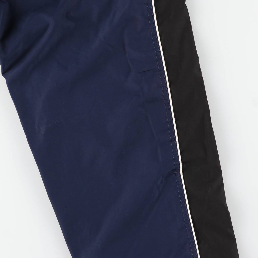 Reebok Warm-Up Pants, Nylon, Shaka Shaka Pants, Men's Size L polyester navy blue type Vintage Second Hand