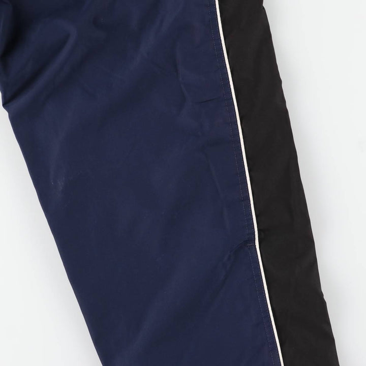 Reebok Warm-Up Pants, Nylon, Shaka Shaka Pants, Men's Size L polyester navy blue type Vintage Second Hand